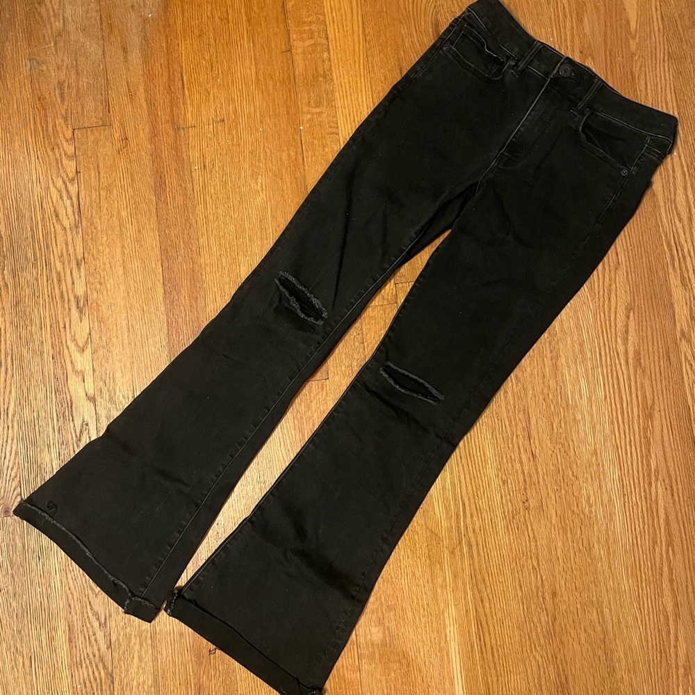 American Eagle Hi-Rise Slim Flare Size 8
